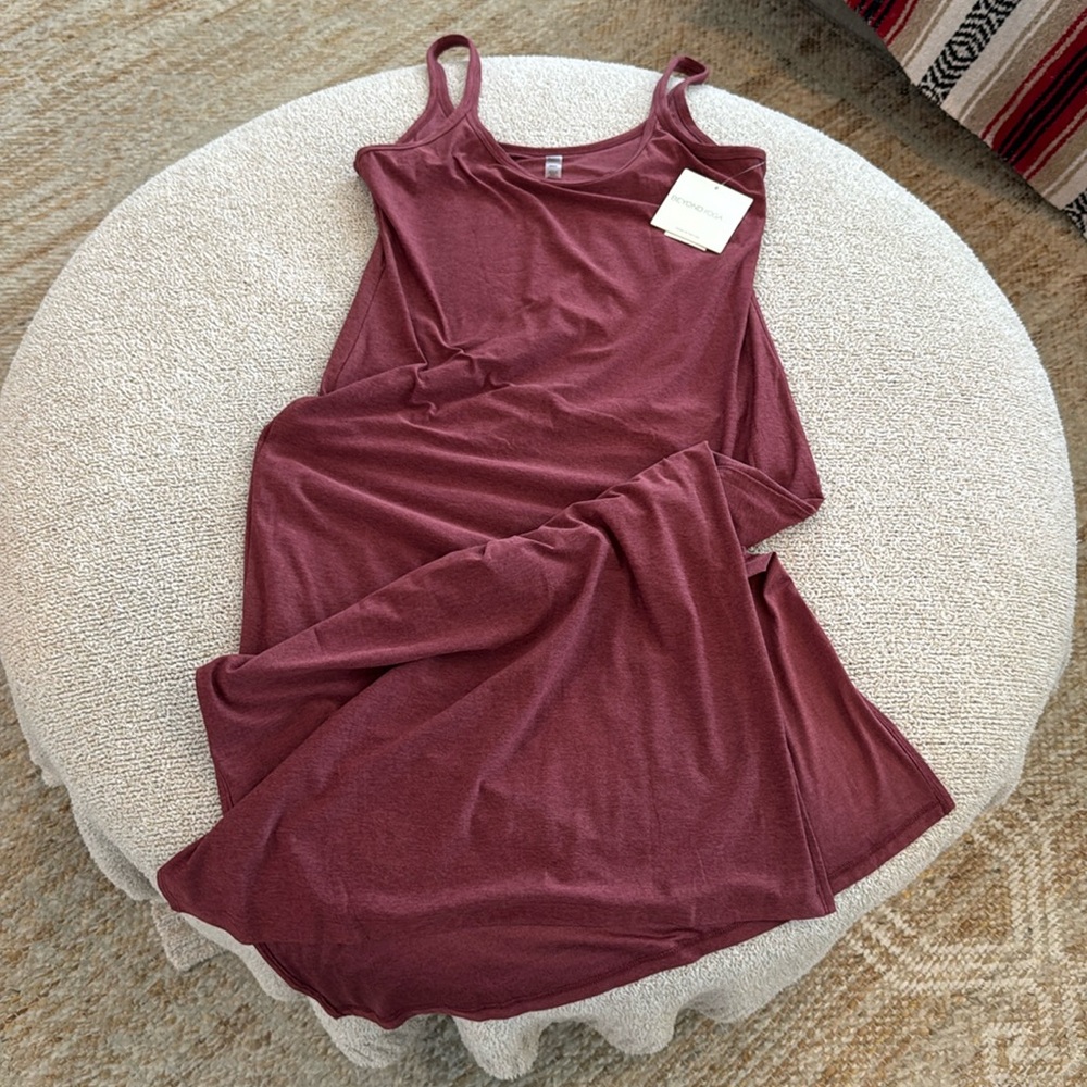 Beyond yoga featherweight slip dress